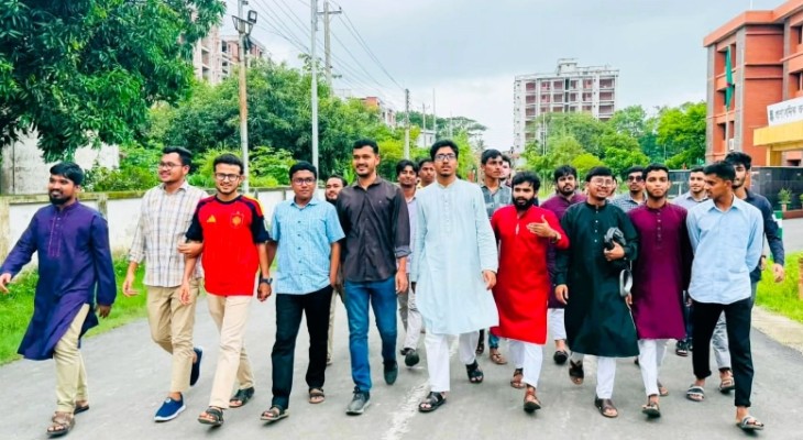 পবিপ্রবিতে চাকসু প্রতিনিধিদের সঙ্গে ছাত্রশিবিরের সৌজন্য সাক্ষাৎ ও মতবিনিময়